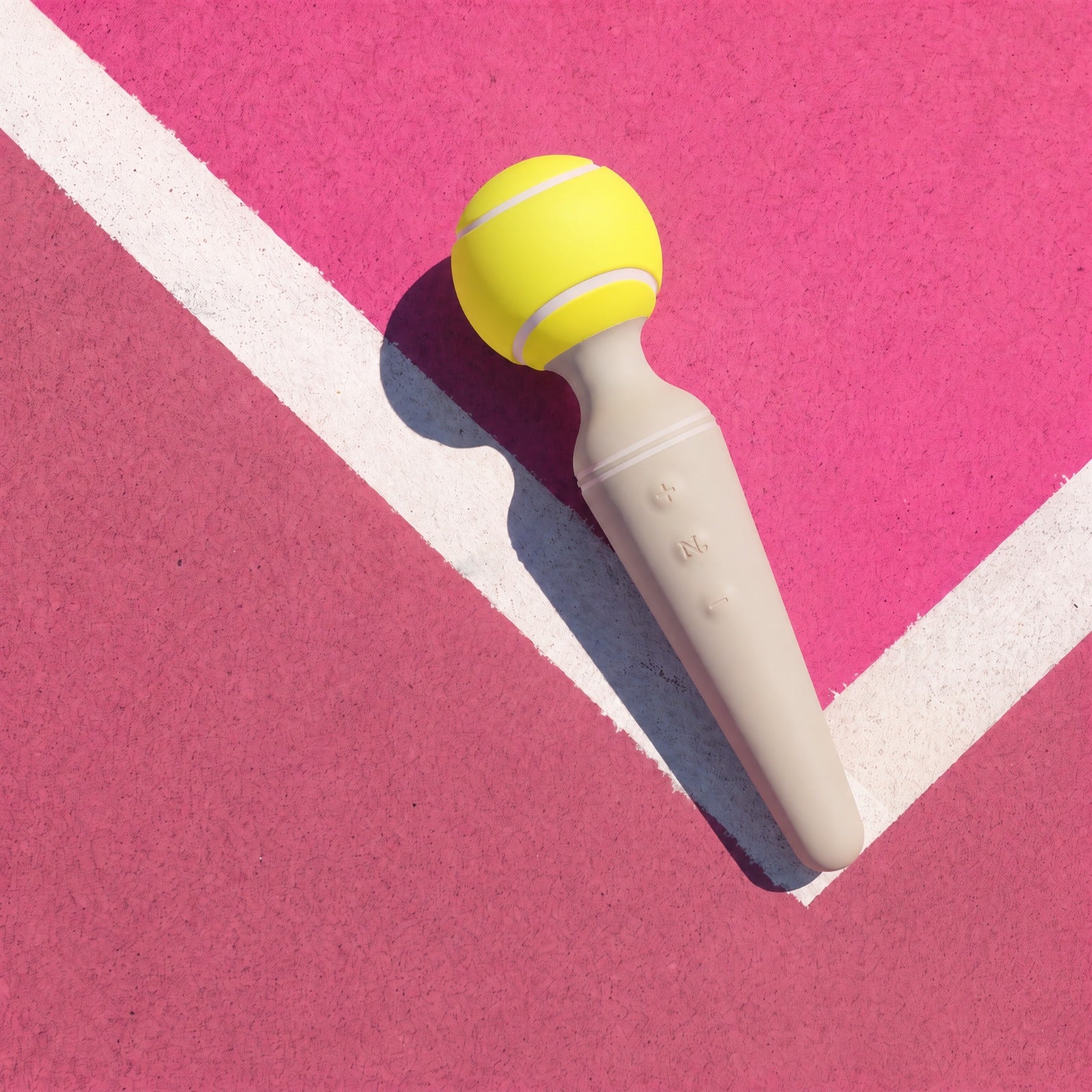 Smash Wand Vibrator — flexible head detail